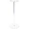Plymor Clear Acrylic Circular-Top Rotating Necklace Holder, 21" H x 8" W x 8" D (Holds 23 Hooks for Necklaces)
